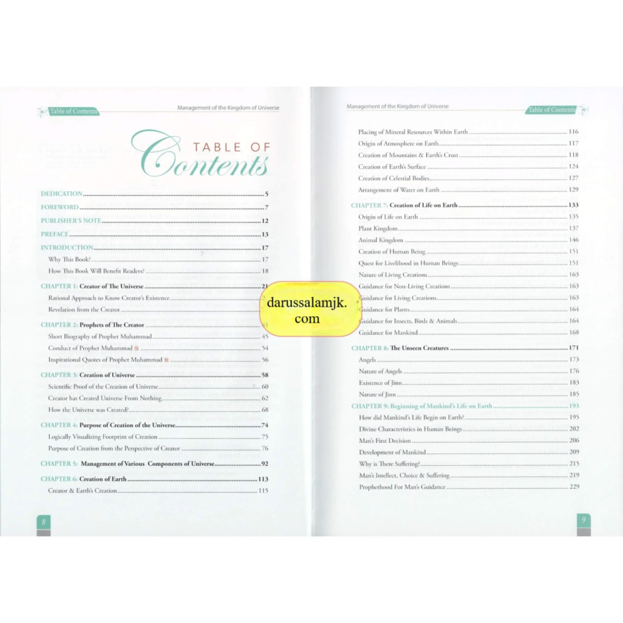 management of the kingdom of universe quranic perspective