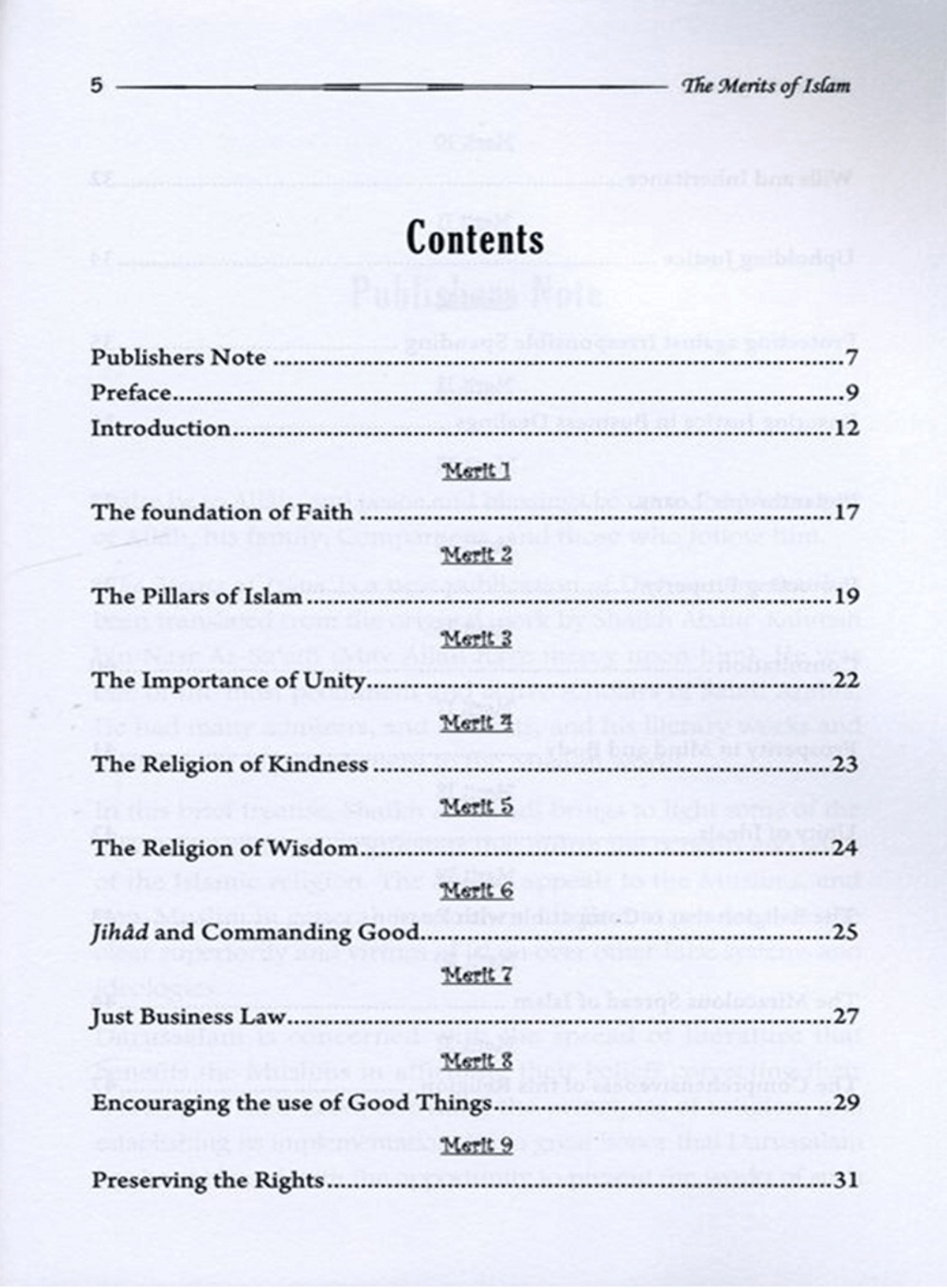 The Merits Of Islam - Image 2